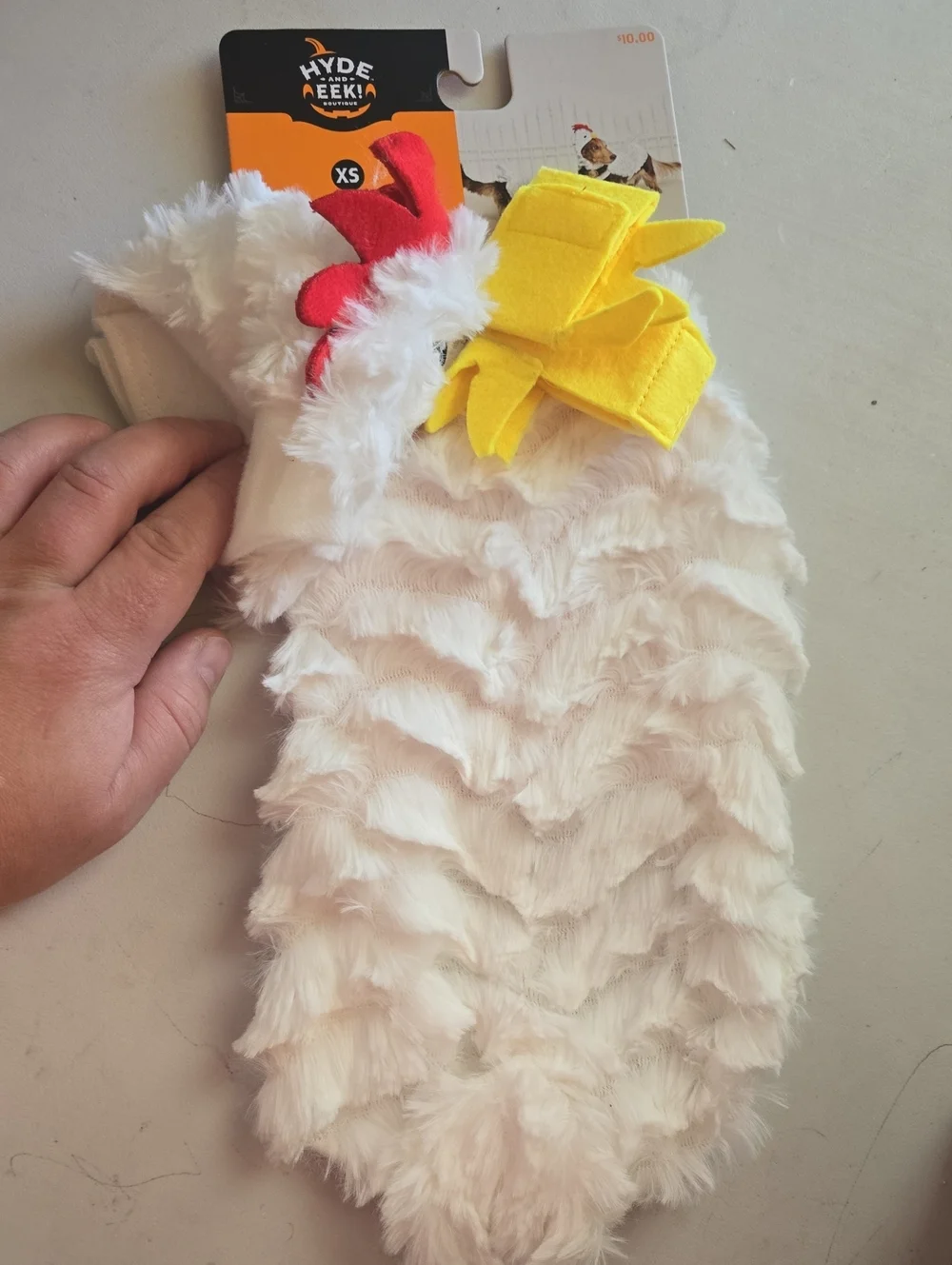 Hyde & Eek Chicken Costume For Pets